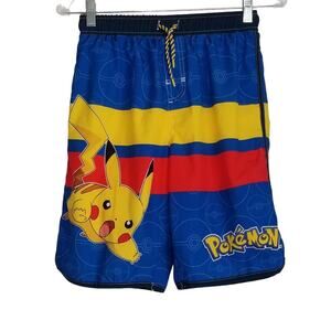 Pokemon Boy's Swim Trunks Board Shorts, Size 14/16